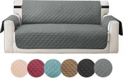 Immagine prodotto di Grigio - Design antiscivolo - Per divani a 3 posti a L e divani ad angolo