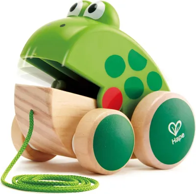 Produktbild von Hape Nachziehfrosch Fridolin