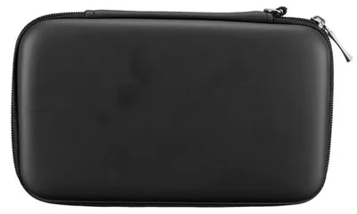 Immagine prodotto di Custodia protettiva compatibile con Nintendo 3DS / 3DS XL / New 2DS XL / New 3DS XL case, astuccio, borsello per la tua preziosa console giochi, materiale piacevole, colore nero, ideale per viaggi