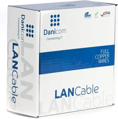 Immagine prodotto di DSIT DANICOM CAT6 UTP 100m cavo esterno conduttore rigido