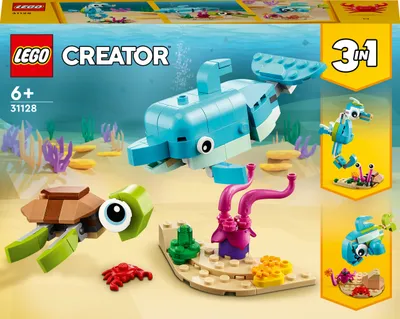 Immagine prodotto di LEGO Creator Delfino E Tartaruga 31128