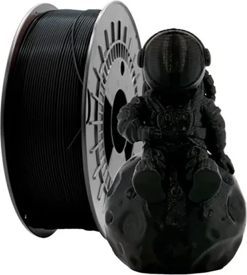 Produktbild von 3d petg filament - Durchmesser 1.75mm - Spule 1kg - Farbe schwarz