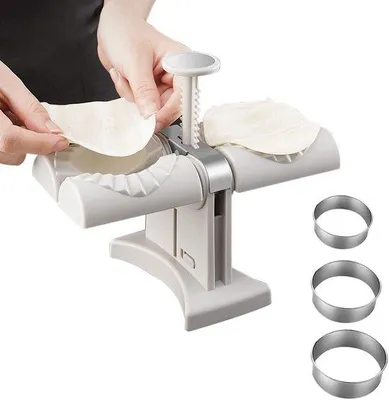 Zdjęcie produktu dla Zestaw do formowania ciasta, ręczne foremki do pierogów, foremki do ciasta DIY, Easy Tool