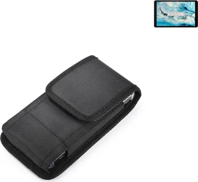 Produktbild von Holster Gürteltasche kompatibel mit Huawei Enjoy 20 5G Holster Gürtel Tasche wasserabweisend Handy Hülle Schutz Hülle Outdoor schwarz K-S-Trade