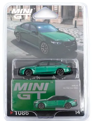 Obrázok produktu pre _BMW M5 (G90) ISLE OF MAN GREEN METALLIC 2024 - BLISTR - Mini GT 1:64