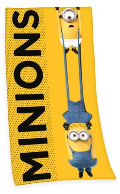Produktbild von Minons Badetuch / Strandtuch / Handtuch, 100% Baumwolle ( Velours ), 75x150 cm
