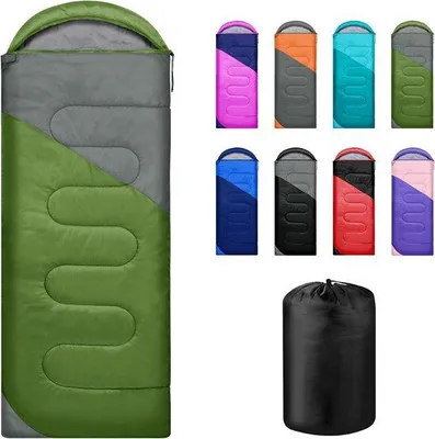Produktbild von Schlafsack für 4 Jahreszeiten – Ultraleichter und kompakter Schlafsack für Erwachsene und Kinder