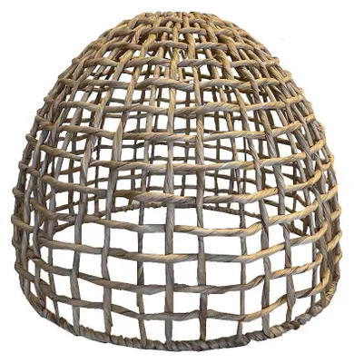 Lampenschirm Wasserhyazinthe Boho E27 Beige