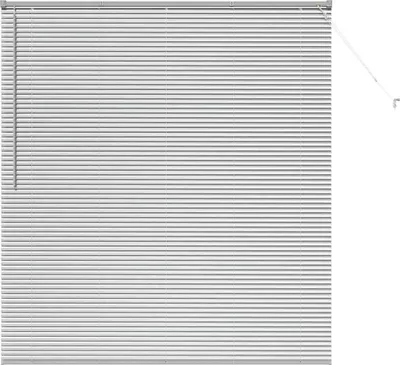 Obrázek produktu pro vidaXL Lamellové žaluzie, stříbrné, 175 x 155 cm, hliník