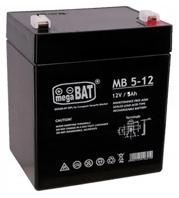 Image de Batterie Agm Gel pour une voiture pour une batterie 12v 5ah