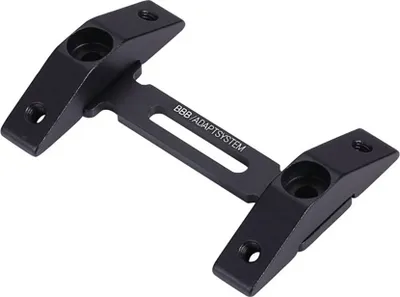 Produktbild von Bbb Dualmount Flaschenhalterstütze Schwarz  Schwarz One Size