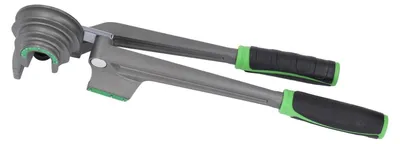 Zdjęcie produktu dla Giętarka rur 3 w 1 - Giętarka do rur o średnicy 1/4", 3/8" i 1/2" - Wykonana z aluminium - Obsługa manualna - Kąt gięcia: 0-180 stopni - Przeznaczona do gięcia miękkich rur miedzianych i aluminiowych - Giętarka do rur