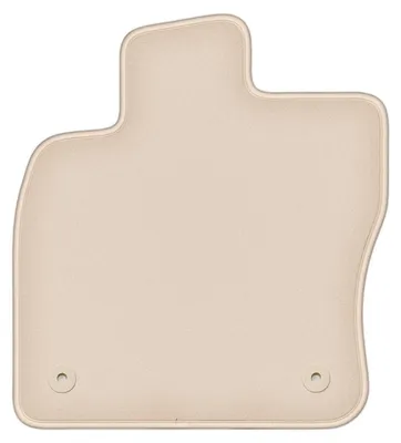 Produktbild von DURBAN Beige Velours-Fahrerfußmatte für Audi Q2 Crossover (2016-)