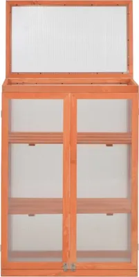 Obrázok produktu pre vidaXL Skleníková skriňa Drevo 75x47x109 cm