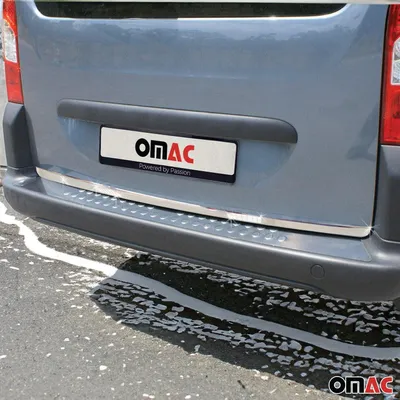 Image de Baguette de coffre Baguette arrière pour Citroen Berlingo 2008-2018 Acier inoxydable Chrome