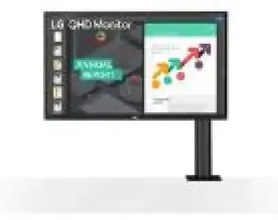Obrázek produktu pro LG 27QN880P-B, 68,6 cm (27"), 2560 x 1440 px, Quad HD, 5 ms, Černá