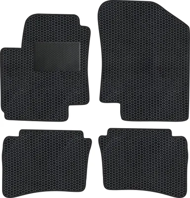 Image de HY026_EVA_POD - Ensemble complet de tapis de sol en EVA, adaptés aux modèles Hyundai I20 de 2009 à 2015 (avec renfort supplémentaire)