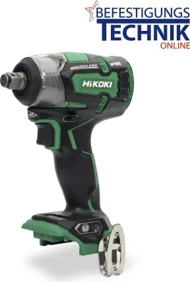 Obrázok produktu pre HIKOKI 18,0 V akumulátorový rázový uťahovák WR18DBDL2 Basic 1/2" IP56 305Nm