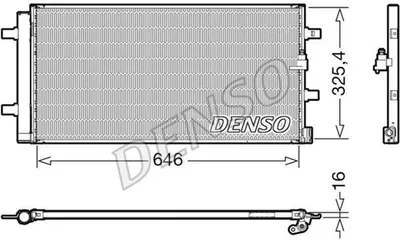 Zdjęcie produktu dla Skraplacz klimatyzacji DENSO DCN02041