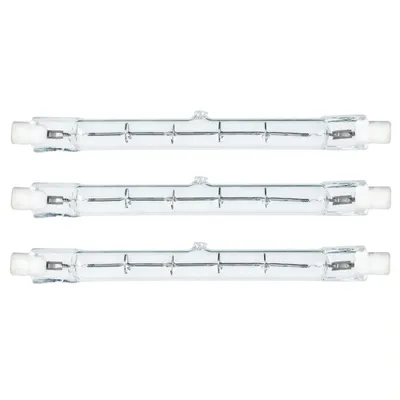 Produktbild von 3 x Halogenstab 118mm 200W R7s Halogen 200 Watt Stab Leuchtmittel Halogenstäbe