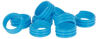 Produktbild von Kerbl Hobbyfarming Spiralring, 10 mm, blau Kunststoff, 100 STK.