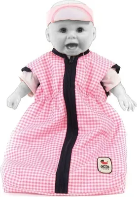 Produktbild von Bayer Chic 2000 Puppen-Schlafsack Dessin Pink Checker 792 46
