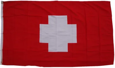Produktbild von XXL Flagge Schweiz 250 x 150 cm - Fahne- reißfest - rissfest - Hissfahne- Hissflagge - Sturmflagge -zum hissen - - keine billige Chinaqualität