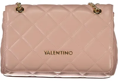 Produktbild von Eleganter Rosa Damen-Shopper mit Kettengriffen und Innentaschen