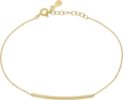 Produktbild von Armband Silber 925 Gold plattiert JL51-03-0035 JuwelmaLux 19.5 cm