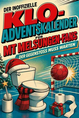 Produktbild von Der inoffizielle Klo-Adventskalender für MT Melsungen-Fans