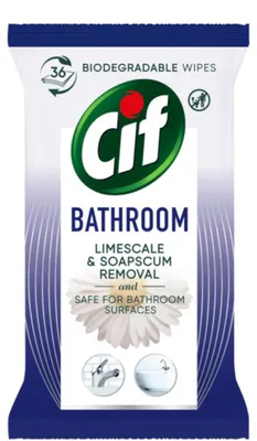 Produktbild von Cif Hygienetücher für das Badezimmer, 36 Stück