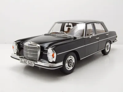 Produktbild von Mercedes 280 SE W108 1968 schwarz Modellauto 1:18 Norev