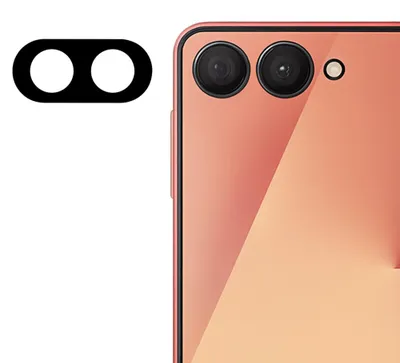 Obrázok produktu pre Techsuit - Full Camera Glass ochranné sklo na objektív pre Samsung Galaxy Z Flip7 - čierne