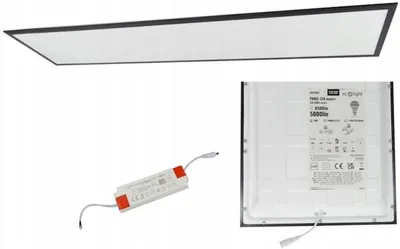 Zdjęcie produktu dla Panel sufitowy LED EcoLight EC61025, podświetlany, 50 W, 4000 K