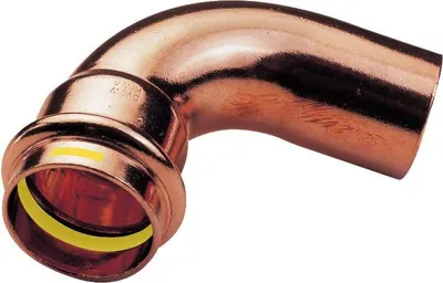 Produktbild von 90° Winkelstück Mf Cu Gas zum Crimpen 12