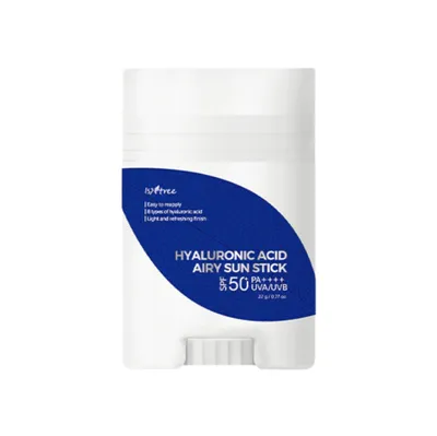 Zdjęcie produktu dla Isntree Hyaluronic Sztyft przeciwsłoneczny z kwasem hialuronowym SPF50+, 22 g