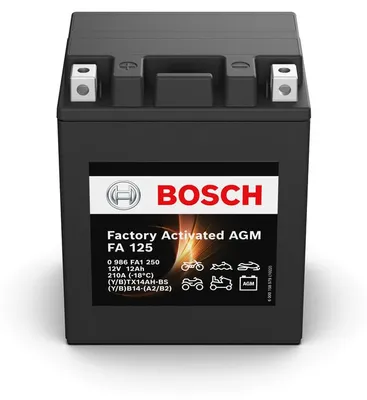 Produktbild von BOSCH Starterbatterie 12V 12Ah 210A/EN Motorrad Batterie