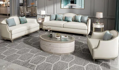 Produktbild von Sofagarnitur 3+2+1 Sitzer Sofa Sitz Couch Polster Garnitur Moderne Couchen Neu