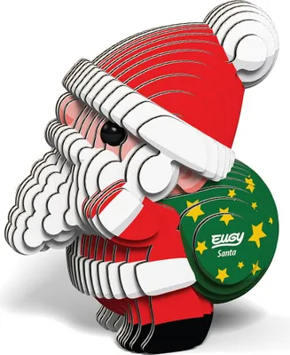 Image de EUGY - Kit de bricolage 3D Père Noël