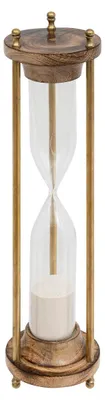 Produktbild von Sanduhr aus Mangoholz SARAH, Höhe 37,5 cm