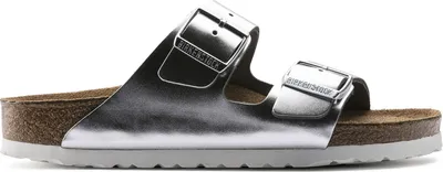 Produktbild von Birkenstock Damen Hausschuhe 1005961 Farbe: Silber Größe: 40