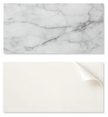 Imagen del producto de Adhesivo de vinilo para decoración de paredes, 120x60 cm, con diseño de mármol y vetas