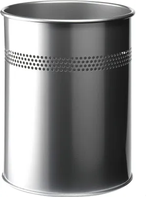 Produktbild von DURABLE Papierkorb Metall 15L, 330023 silber