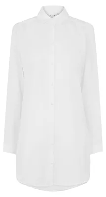 Productafbeelding van Vila - "Vilucy" damesblouse, regular pasvorm, lange mouwen, model GT38918 (maat M), kleur: sneeuwwit
