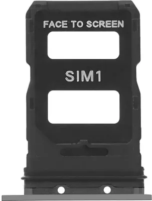 Produktbild von Clappio, SIM-Kartenhalter für Xiaomi 13 Pro Nano-SIM-Steckplatz, Weiß