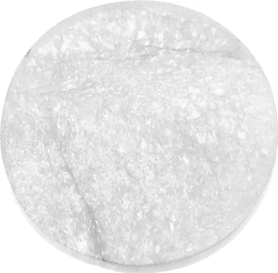 Produktbild von Selenit Rundplatte 10x1,5cm – Runde Platte für Meditation und Schmuck