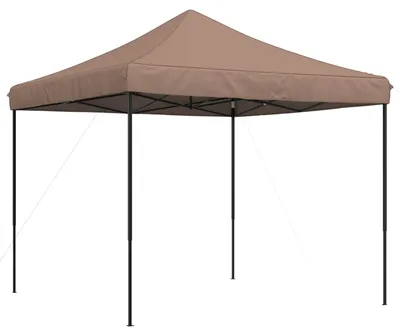 Produktbild von vidaXL Party-Zelt 292 x 292 x 315 cm Braun Oxford-Stoff