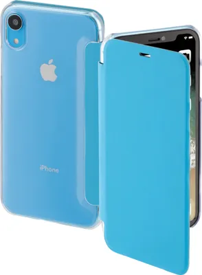 Produktbild von Booklet Case Clear Blau für Apple iPhone XR