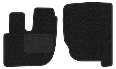 Image de Tapis de sol en moquette pour Renault Midlum 1997- (utilitaire) – jeu 4 pièces, anthracite, sur mesure – Wielganizator ANTHRA