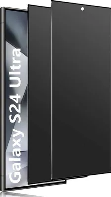 Productafbeelding van Privacy displaybeschermfolie voor Samsung Galaxy S24 Ultra 5G, 2 stuks, 9H hardheid, anti-spion, anti-spion